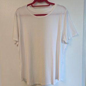 Universal Standard Tee Rex, White Women's M (18) Short Sleeve T-shirt